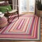 Safavieh Braided Small Rectangle Area Rug, Multicolor - 3 x 5 ft. BRD316A-3 - alternate 3
